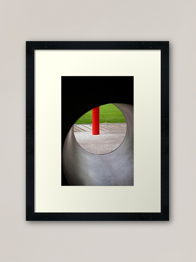Alternate view of Red One Framed Art Print