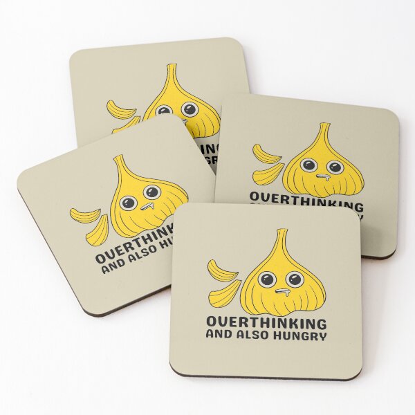 Item preview, Overthinking And Also Hungry designed and sold by brooklyntowner.