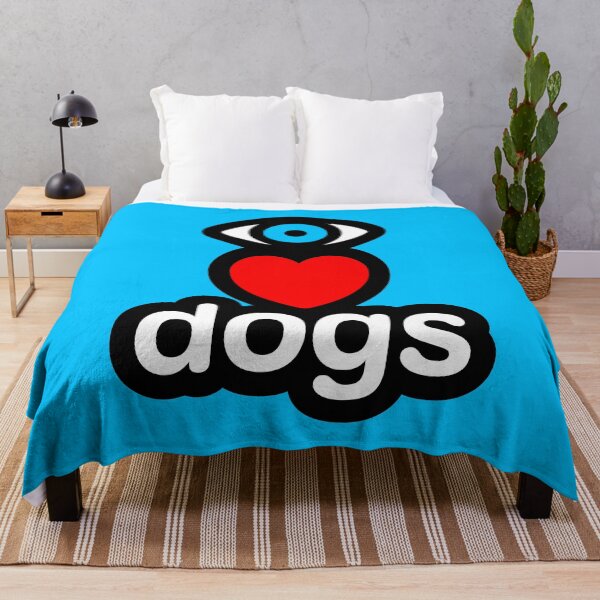 Item preview, i love dogs (blue - vertical) designed and sold by MisterSquid.
