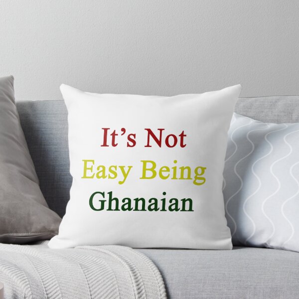 Item preview, It's Not Easy Being Ghanaian  designed and sold by supernova23.