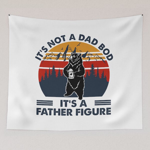 Item preview, FATHER'S DAY 2021 It's Not A Dad Bod It's A Father Figure designed and sold by davidcgonzale.