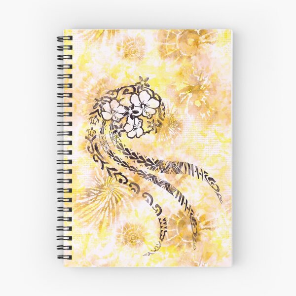 Item preview, Polynesian - Hawaiian Gold Tie Dye Splash designed and sold by sunnthreads.