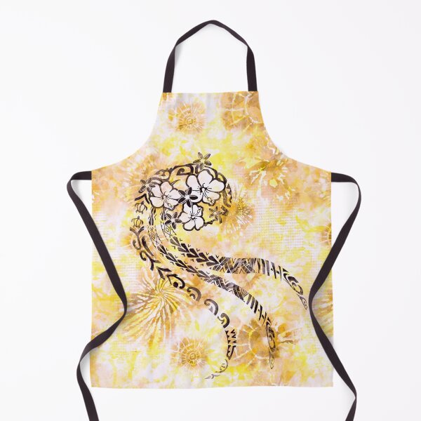 Item preview, Polynesian - Hawaiian Gold Tie Dye Splash designed and sold by sunnthreads.