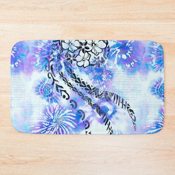 Item preview, Polynesian - Hawaiian Blue Tie Dye Splash designed and sold by sunnthreads.