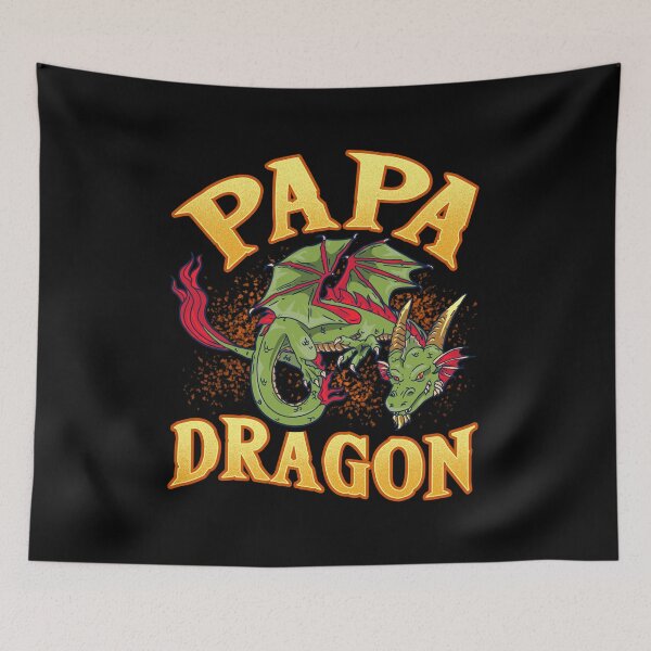 Item preview, Fearsome Papa Dragon Dad Father's Day Fantasy designed and sold by perfectpresents.