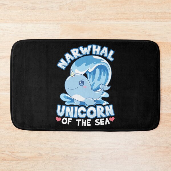 Item preview, Cute & Funny Horned Narwhal Unicorn Of The Sea designed and sold by perfectpresents.