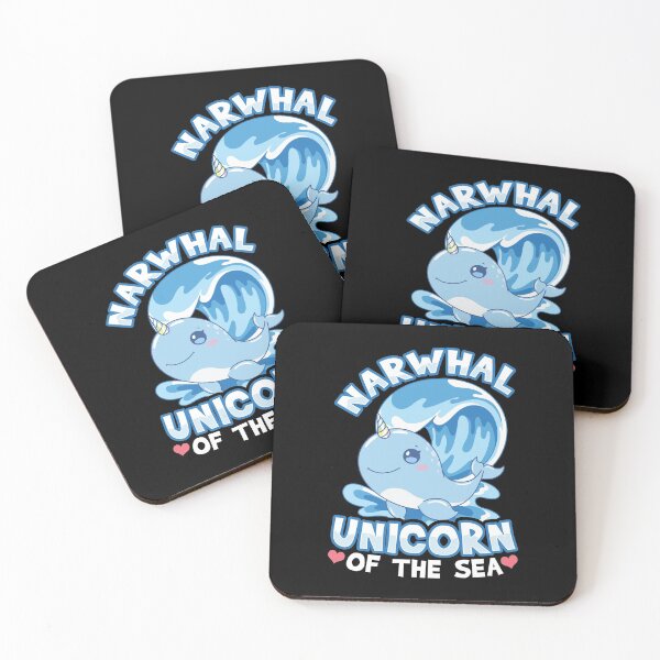 Item preview, Cute & Funny Horned Narwhal Unicorn Of The Sea designed and sold by perfectpresents.