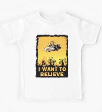 I Want to Believe Kids Tee