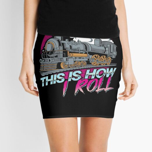 Item preview, Cute & Funny This Is How I Roll Train Model Pun designed and sold by perfectpresents.