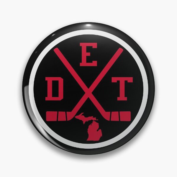 Item preview, Retro Detroit Hockey Emblem Vintage DET designed and sold by pixeljamz.