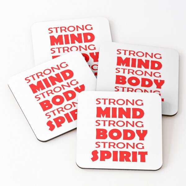 Item preview, STRONG MIND STRONG BODY STRONG SPIRIT designed and sold by SnowCristal2021.