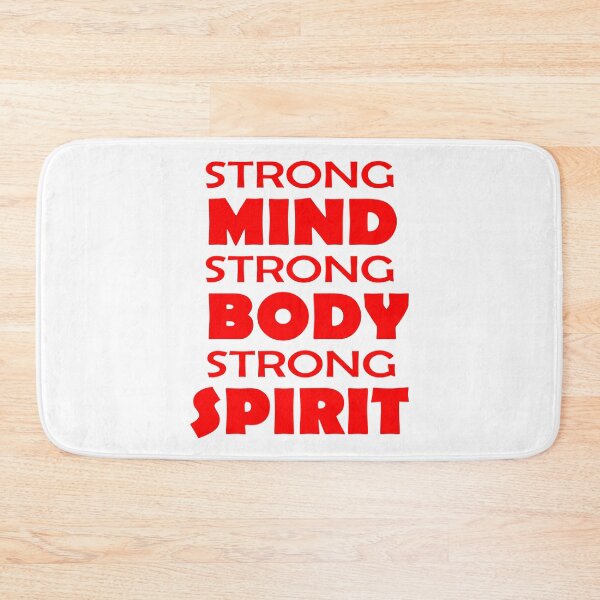 Item preview, STRONG MIND STRONG BODY STRONG SPIRIT designed and sold by SnowCristal2021.
