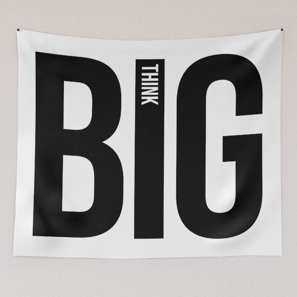 Item preview, think big designed and sold by HARUXGRAPHX.