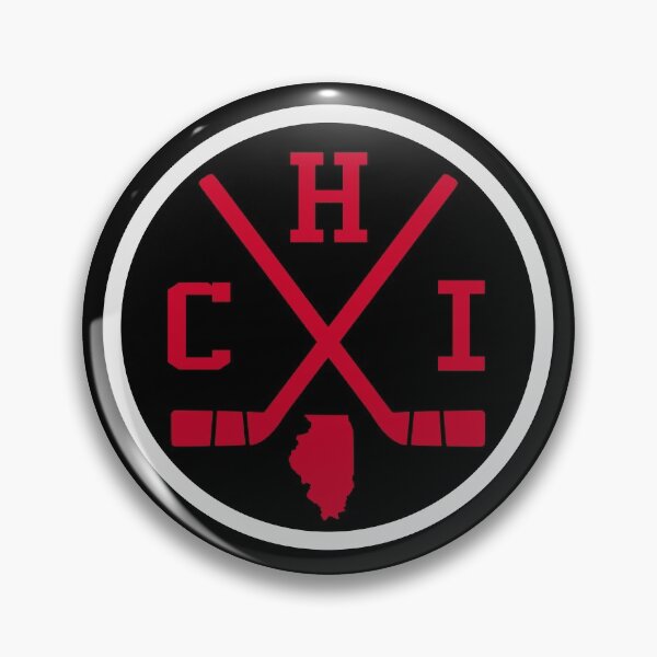 Item preview, Retro Chicago Hockey Emblem Vintage CHI designed and sold by pixeljamz.