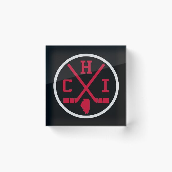 Item preview, Retro Chicago Hockey Emblem Vintage CHI designed and sold by pixeljamz.