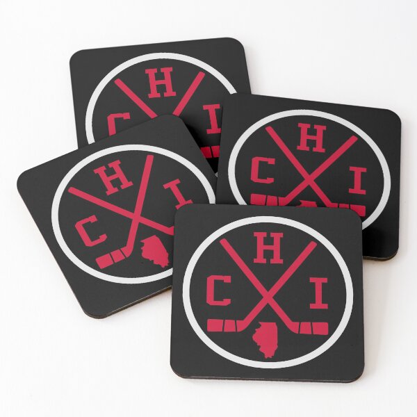 Item preview, Retro Chicago Hockey Emblem Vintage CHI designed and sold by pixeljamz.