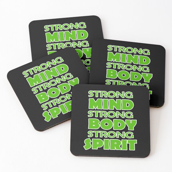 Item preview, Copy of STRONG MIND STRONG BODY STRONG SPIRIT designed and sold by SnowCristal2021.