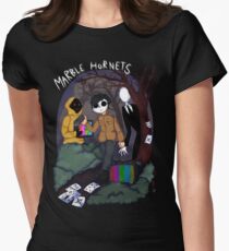 Marble Hornets Women's Fitted T-Shirt