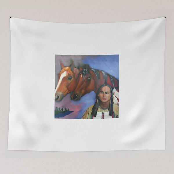 Item preview, Cree Warrior with his War Ponies designed and sold by KelRos27.