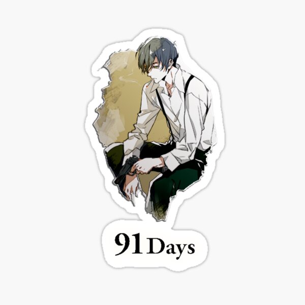 91 Days - logo | Sticker