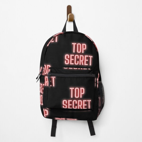 Item preview, Top Secret neon red letters sign designed and sold by hoober24.