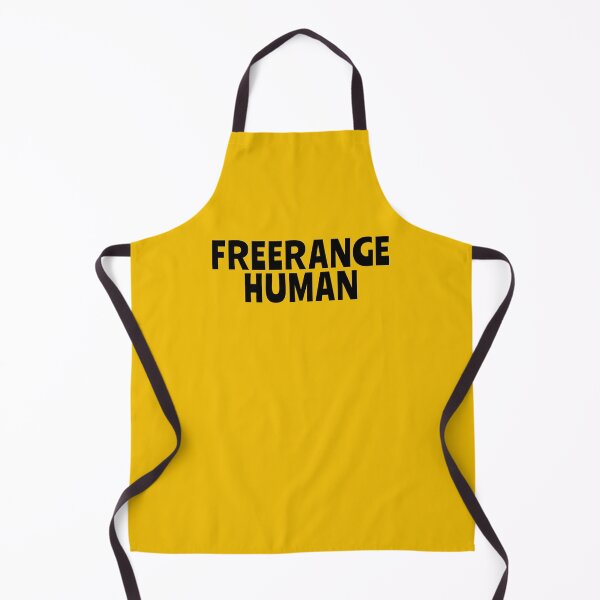 Item preview, FREERANGE HUMAN for the freedom lover freelancer, hippy, vegan or entrepreneur designed and sold by OK SKETCHY.