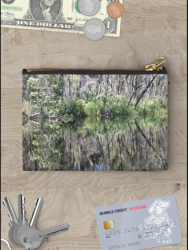 Thumbnail 3 of 4, Zipper Pouch, Kin Kin Creek 3 designed and sold by Diana Grunwald.