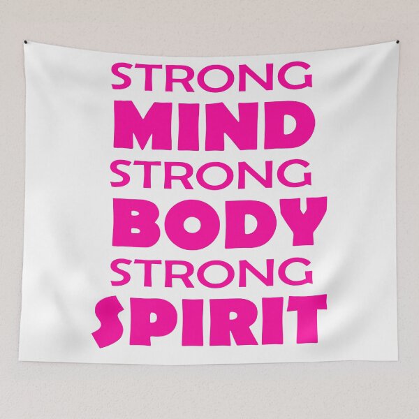 Item preview, STRONG MIND STRONG BODY STRONG SPIRIT designed and sold by SnowCristal2021.