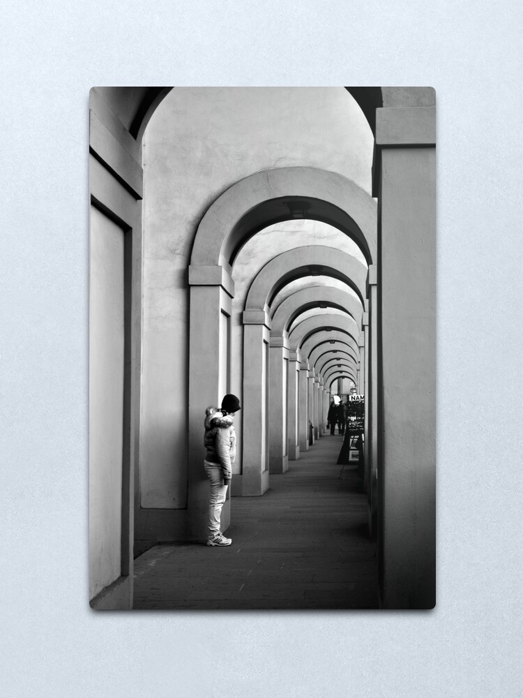 Alternate view of She Waits Metal Print