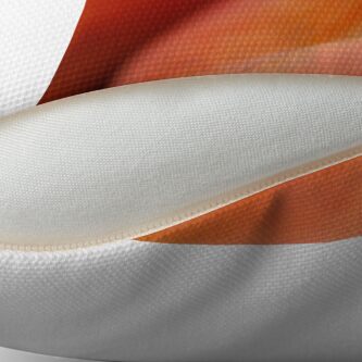 Alternate view of Peachy Throw Pillow