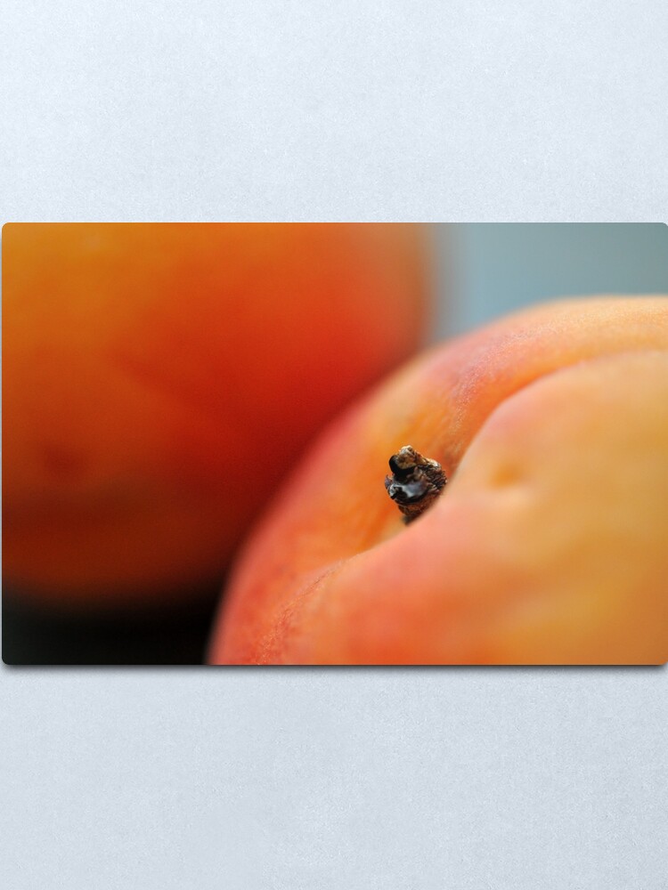 Alternate view of Peachy Metal Print
