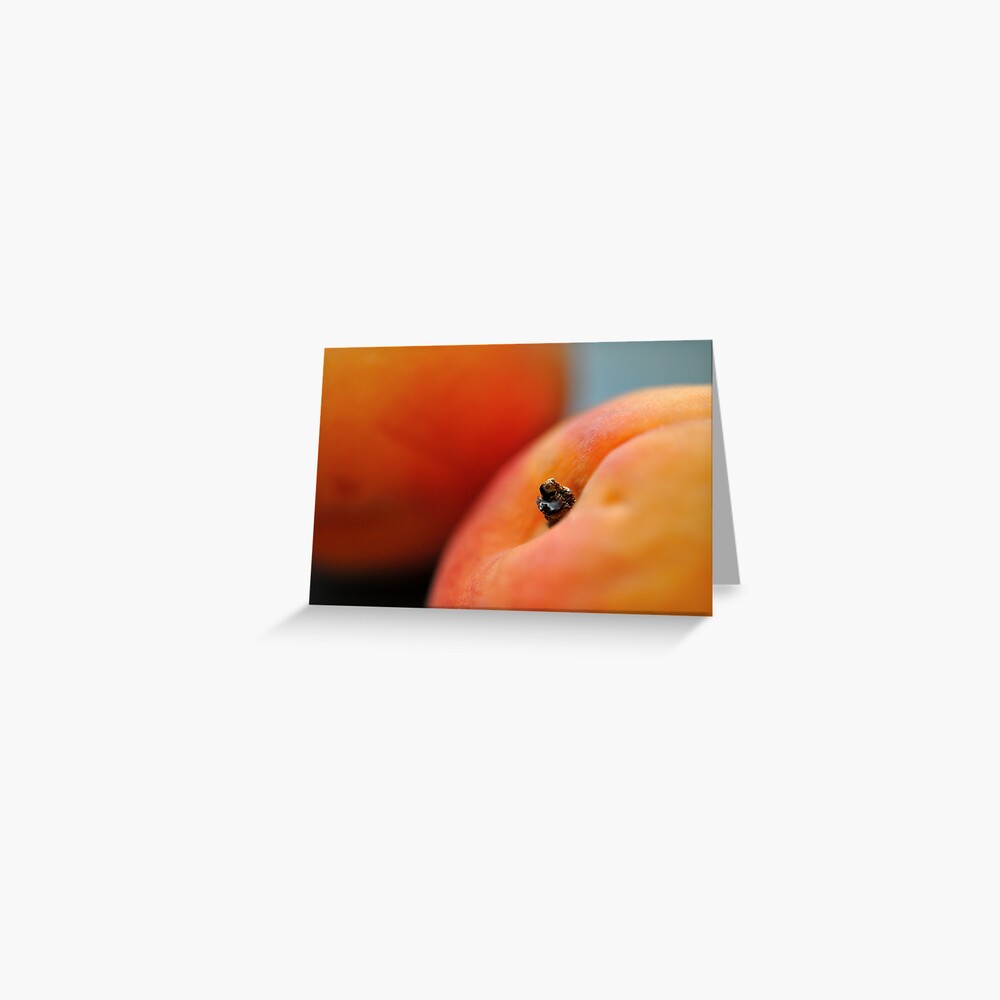 Peachy Greeting Card