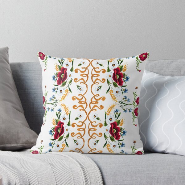 Item preview, Poppy and Cornflower Embroidery designed and sold by Image NDesign.