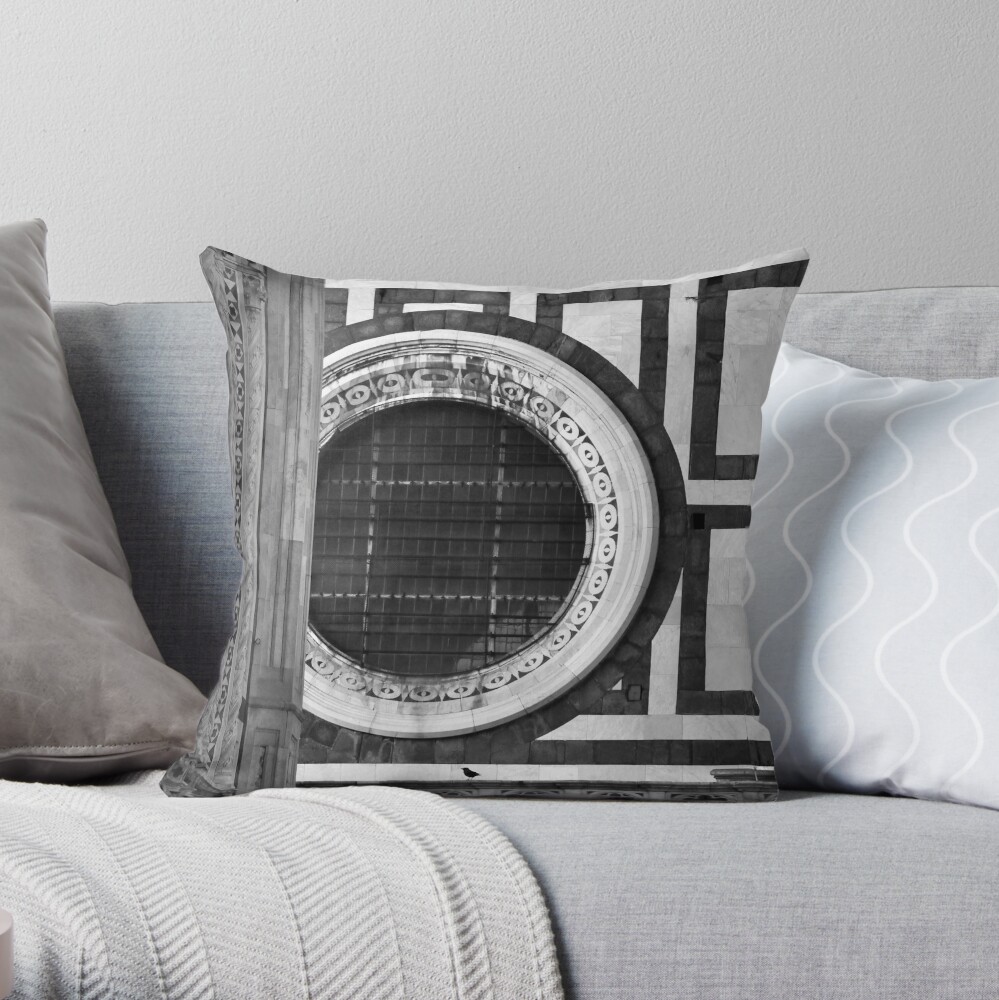 Duomo Detail, Florence Throw Pillow