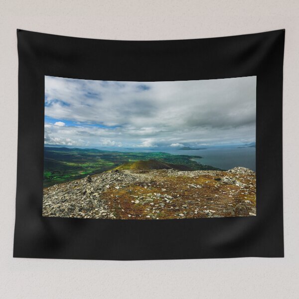 Item preview, Amazing view from top of the mountain Croagh Patrick, nicknamed the Reek in County Mayo after Mweelrea and Nephin, Ireland designed and sold by AlbertMi.