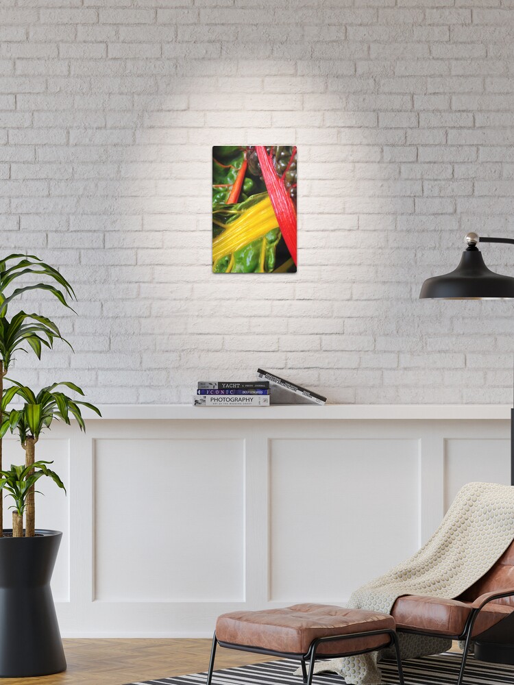 Thumbnail 1 of 4, Metal Print, Colourful Greens designed and sold by Tiffany Dryburgh.