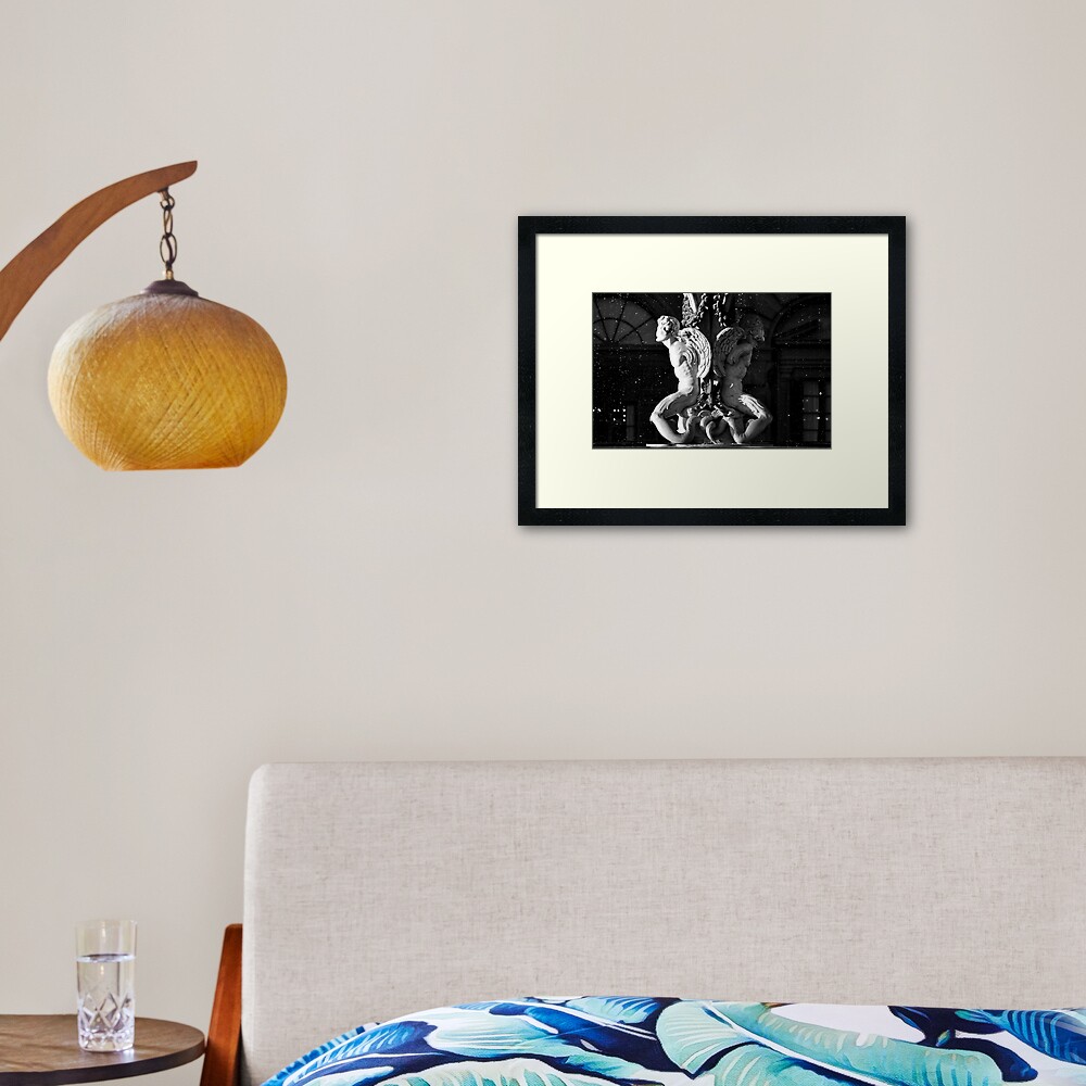 Out of the Dark and Into the Light Framed Art Print