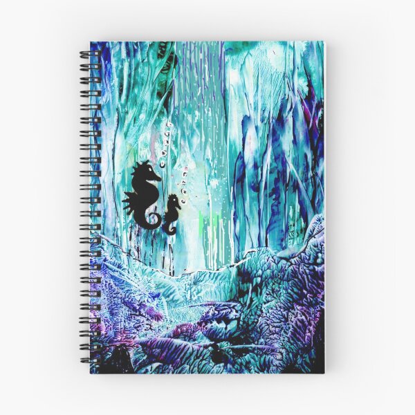 Item preview, Seahorses in an underwater haven designed and sold by Trudie Moore.