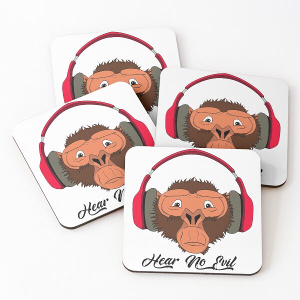 Item preview, Hear No Evil Monkey designed and sold by CttSLtd.