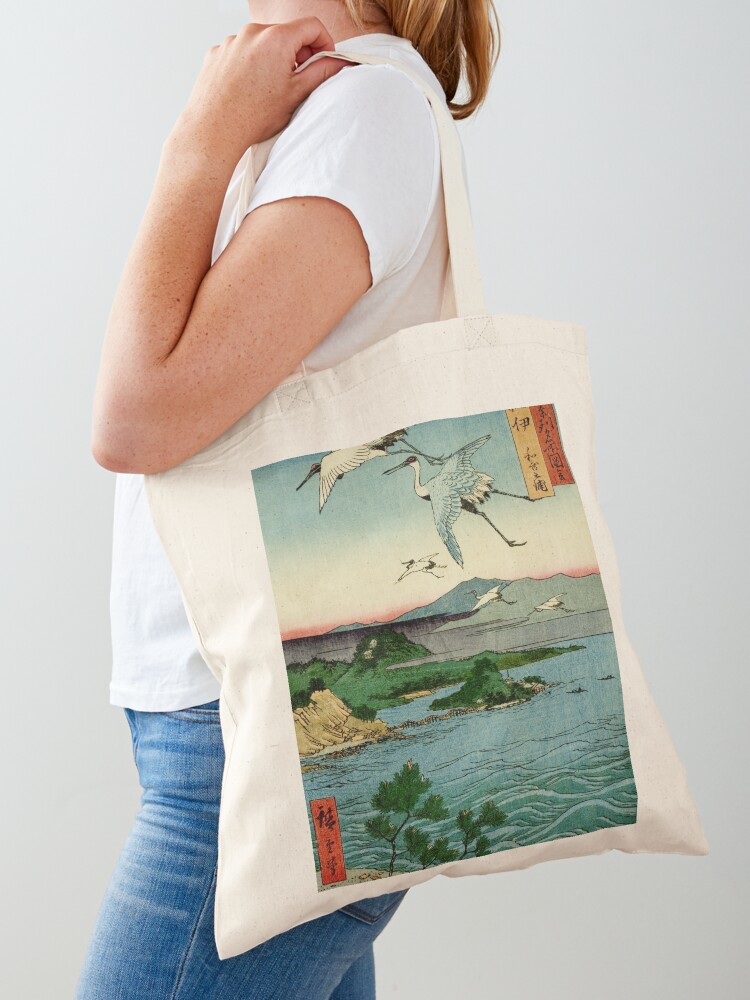 Bey tote bag in canvas with logo print