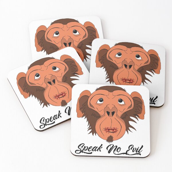 Item preview, Speak No Evil Monkey designed and sold by CttSLtd.