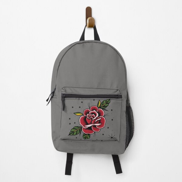 Item preview, Traditional Red Rose Tattoo Design kgbd designed and sold by Kraken-Jack.