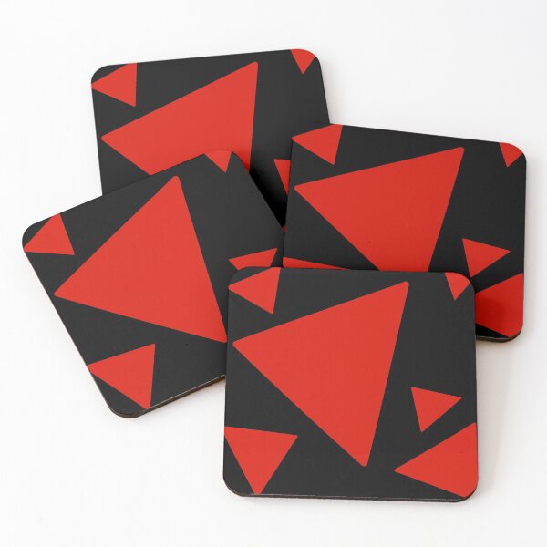 Item preview, Triangle pattern, Red triangle designed and sold by PAINTORS.