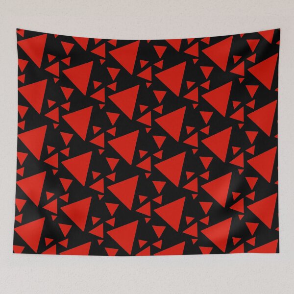 Item preview, Triangle pattern, Red triangle designed and sold by PAINTORS.