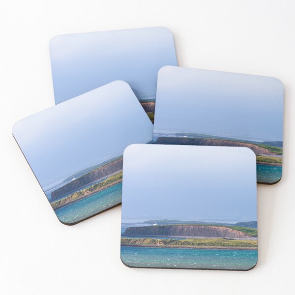 Item preview, Atlantic ocean with islands, mountain view from Croagh Patrick, nicknamed the Reek in County Mayo after Mweelrea and Nephin, Ireland designed and sold by AlbertMi.