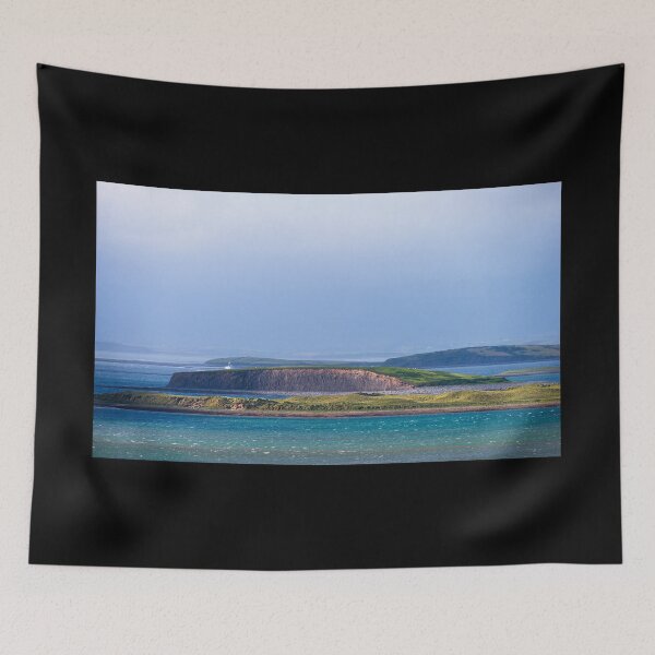 Item preview, Atlantic ocean with islands, mountain view from Croagh Patrick, nicknamed the Reek in County Mayo after Mweelrea and Nephin, Ireland designed and sold by AlbertMi.