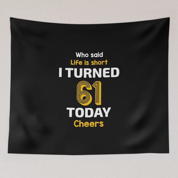 Item preview, 61st Birthday Funny designed and sold by MagicSpread.
