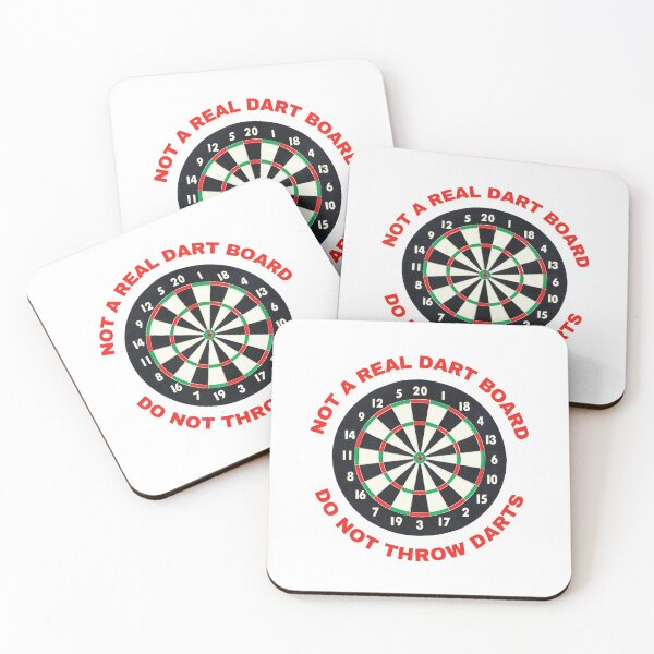 Item preview, Not A Real Dart Board Do Not Throw Darts Bullseye Dart Team Funny designed and sold by CBCreations73.