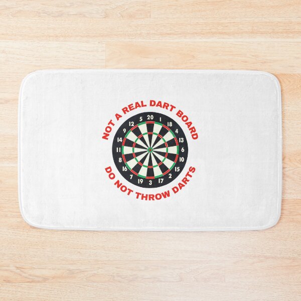 Item preview, Not A Real Dart Board Do Not Throw Darts Bullseye Dart Team Funny designed and sold by CBCreations73.