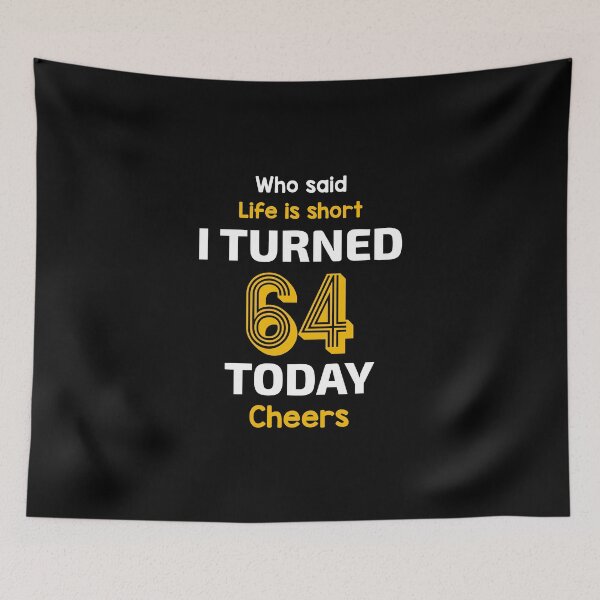 Item preview, 64th Birthday Funny designed and sold by MagicSpread.